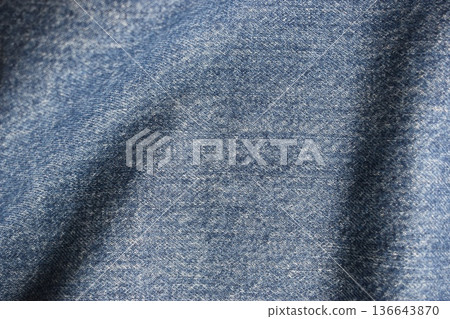 blue denim texture background, jean fabric fashion style 136643870