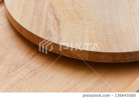 brown wooden sphere cuttingboard wood background brown wooden sphere cuttingboard wood background 136643880