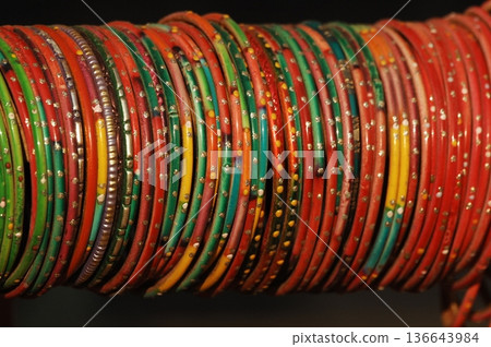 Multicolor Bangles Multicolor Bangles 136643984