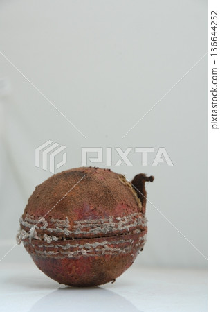 Old Cricket Ball Old Cricket Ball 136644252