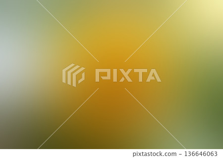 Vivid yellow and calming green shades creating serene visual atmosphere suitable for branding 136646063