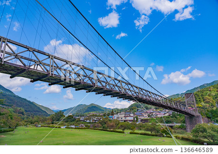 （長野縣）桃助橋，國家指定重要文化財產，秋季 136646589
