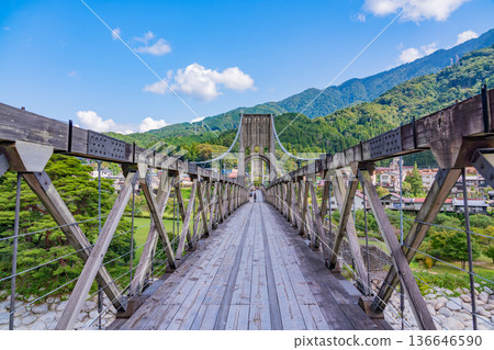（長野縣）桃助橋，國家指定重要文化財產，秋季 136646590