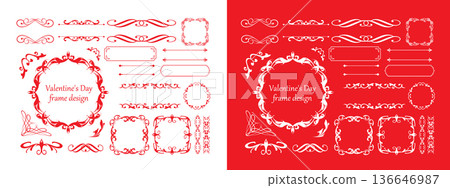 Antique frame set Antique frame set 136646987