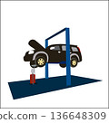 Vector illustration car maintenance station 136648309