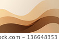 Earth Tone Flowing Waves Abstract Background 136648353