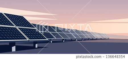 solar panel, solar energy, photovoltaic 136648354