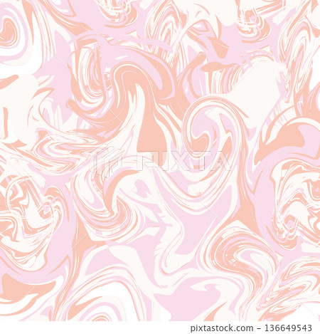 粉紅色彩色大理石紋壁紙 136649543