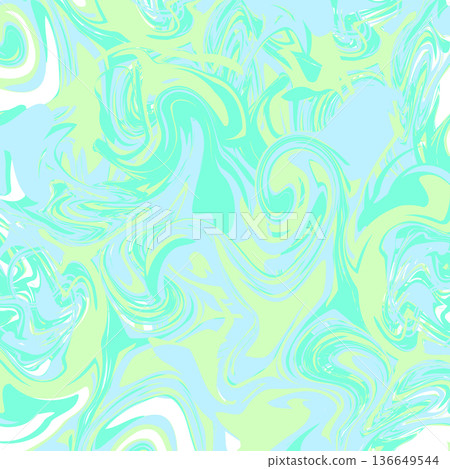 綠色彩色大理石紋壁紙 136649544