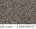 Background material made of pebbles 136649547