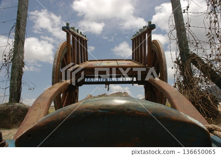 Bull cart Rural Area 136650065