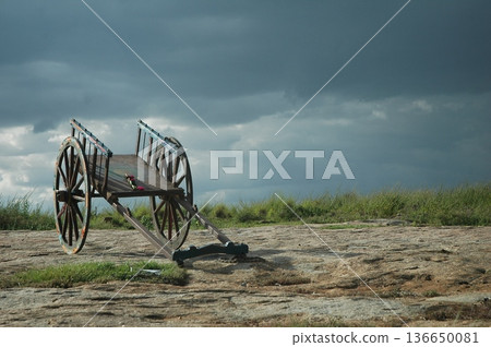 Bull cart Rural Area Bull cart Rural Area 136650081