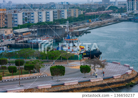 Suez Canal Suez Canal 136650237