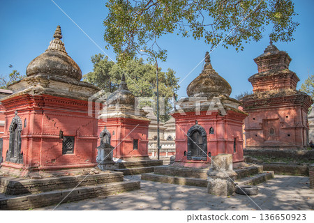 Pashupatinath Hindu Temple Complex in Kathmandu Pashupatinath Hindu Temple Complex in Kathmandu 136650923