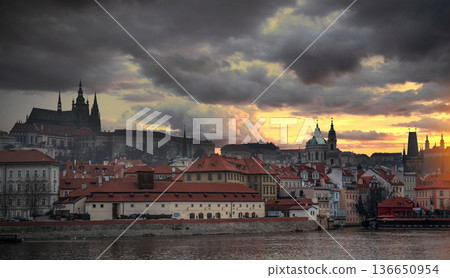 Gothic Old Castles of Prague. Gothic Old Castles of Prague. 136650954