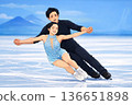 Perfectly synchronized pair skating 1 136651898