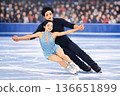 Perfectly synchronized pair skating 2 136651899