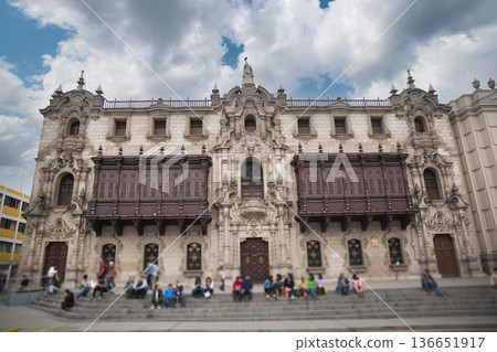 Plaza de Armas in Lima 136651917