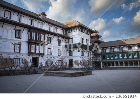 Ancient Royal Palace in Kathmandu Ancient Royal Palace in Kathmandu 136651934