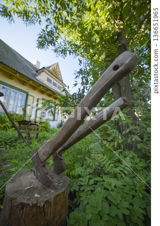 ancient city of Braslav on the lakes in Belarus. ancient city of Braslav on the lakes in Belarus. 136651965