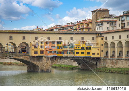 Ponte Vecchio Bridge in Florence Ponte Vecchio Bridge in Florence 136652056