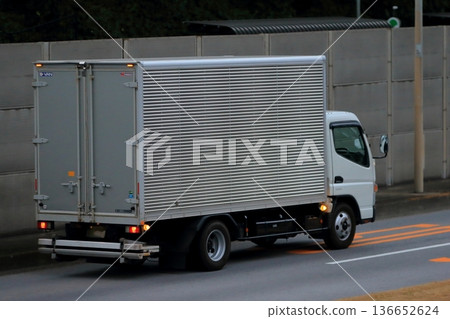 Logistics truck image Logistics truck image 136652624