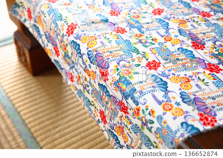 Okinawan Bingata image Okinawan Bingata image 136652874