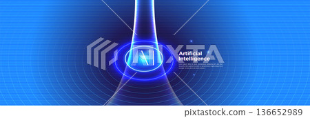 Artificial Intelligence Technology Digital Core Beam Artificial Intelligence Technology Digital Core Beam 136652989