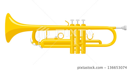 Trumpet icon Trumpet icon 136653074