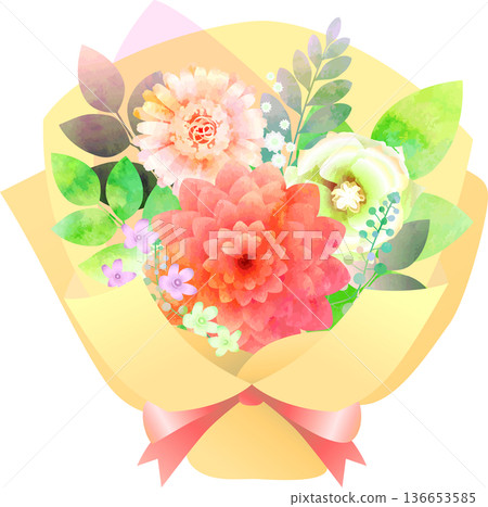 可愛的小花束 - 黃色 可愛的小花束 - 黃色 136653585