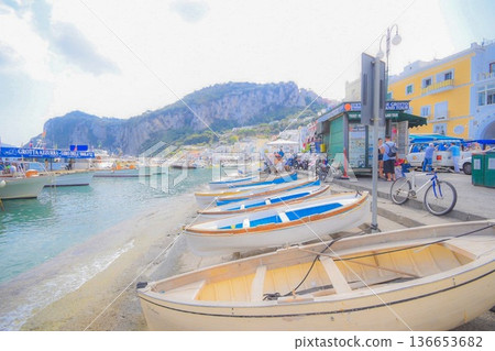 Ships in Italian ports Ships in Italian ports 136653682