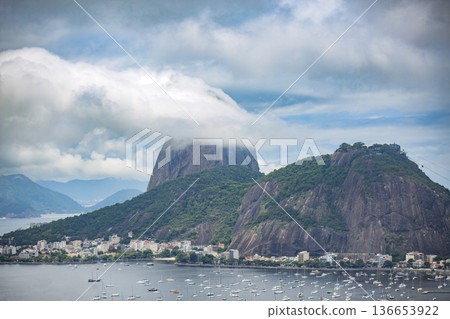 Sugarloaf Mountain in Rio de Janeiro. 136653922