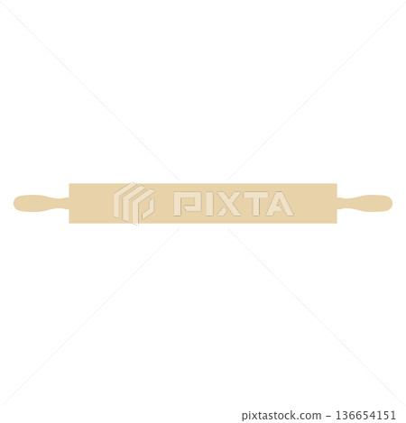Kitchen Tools: Rolling Pin Kitchen Tools: Rolling Pin 136654151