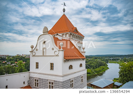 old castle in Grodno. old castle in Grodno. 136654294
