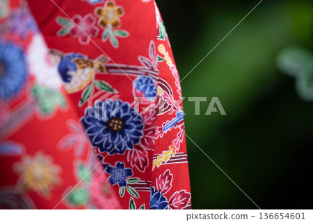 Colorful Ryukyu Bingata Colorful Ryukyu Bingata 136654601