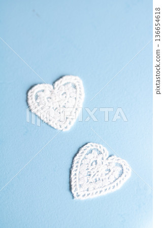 心型蕾絲貼片 136654618