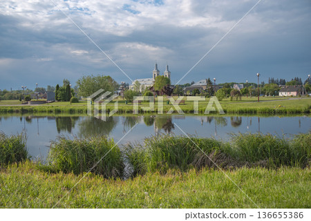 Volkovysk, church by the river. 136655386