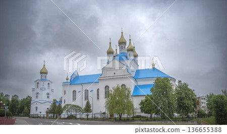 the city of slonim in the republic of belarus the city of slonim in the republic of belarus 136655388