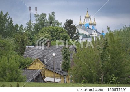 the city of Slonim in Belarus 136655391