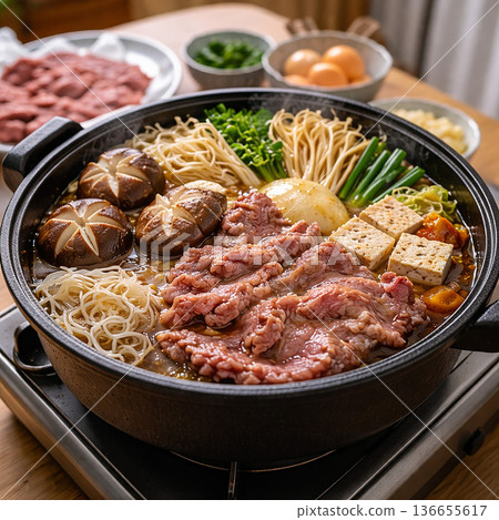 壽喜燒火鍋 壽喜燒火鍋 136655617
