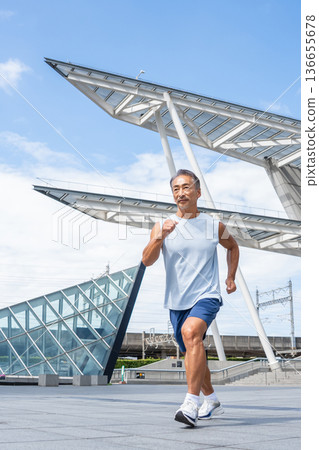 男人慢跑 男人慢跑 136655678