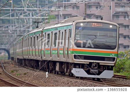 東海道本線曼祖魯JR東E231系列1000系列U506編隊(小山) 東海道本線曼祖魯JR東E231系列1000系列U506編隊(小山) 136655928