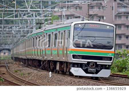 Tokaido Main Line Manazuru JR East E231 series 1000 series U39 formation (Oyama) Tokaido Main Line Manazuru JR East E231 series 1000 series U39 formation (Oyama) 136655929
