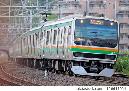 東海道本線,真鶴,JR東日本,E231系 1000系,K-25列車(小津) 東海道本線,真鶴,JR東日本,E231系 1000系,K-25列車(小津) 136655934