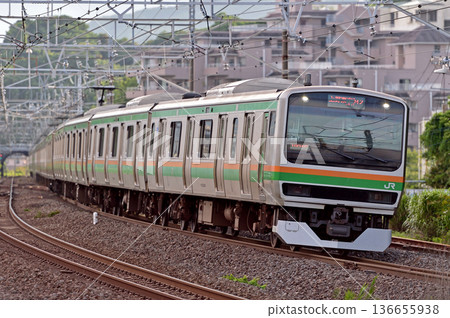 東海道幹線真鶴 JR 東日本 E231 系列 1000 系列 S-07 編組(國府) 東海道幹線真鶴 JR 東日本 E231 系列 1000 系列 S-07 編組(國府) 136655938