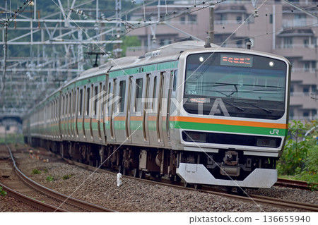 東海道本線萬祖JR東E231系列1000系列S-24組織(國富) 東海道本線萬祖JR東E231系列1000系列S-24組織(國富) 136655940