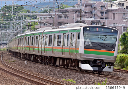 東海道幹線真鶴JR東日本E233系列3000系列U225編隊（小山） 136655949