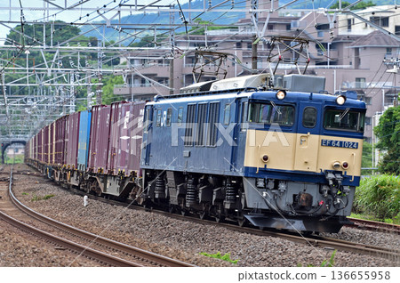 東海道本線，真鶴，JR貨運，EF64-1024（愛知） 136655958