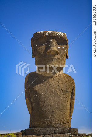 Statues on Easter Island 136656033