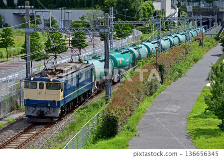 Tokaido Main Line, Sakuragicho-Higashi-Takashima, JR Freight, EF65-2101 (Shin-Tsurumi) 136656345